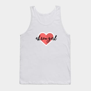 akron girl love Tank Top